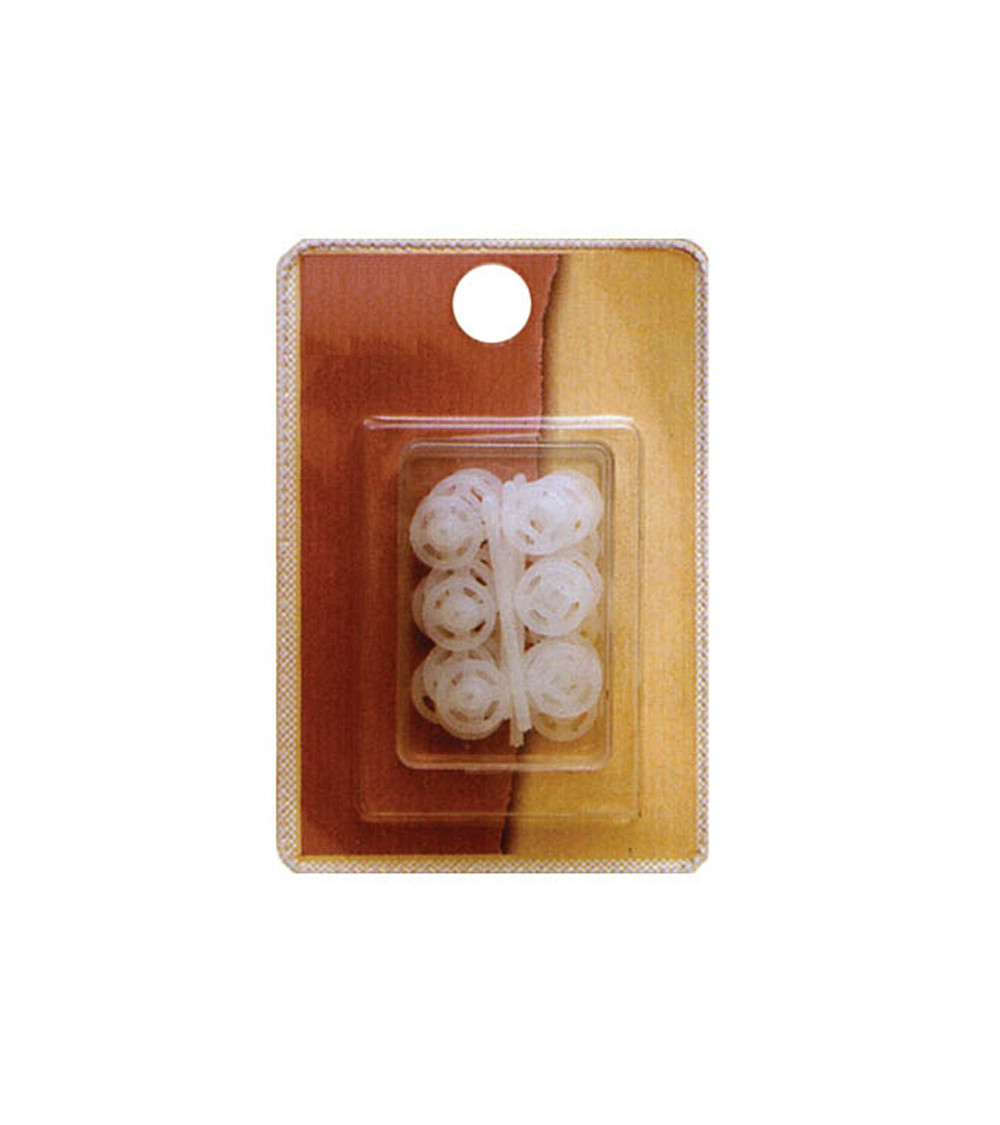 24 nylon snap buttons 7mm