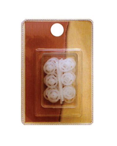 24 nylon snap buttons 7mm