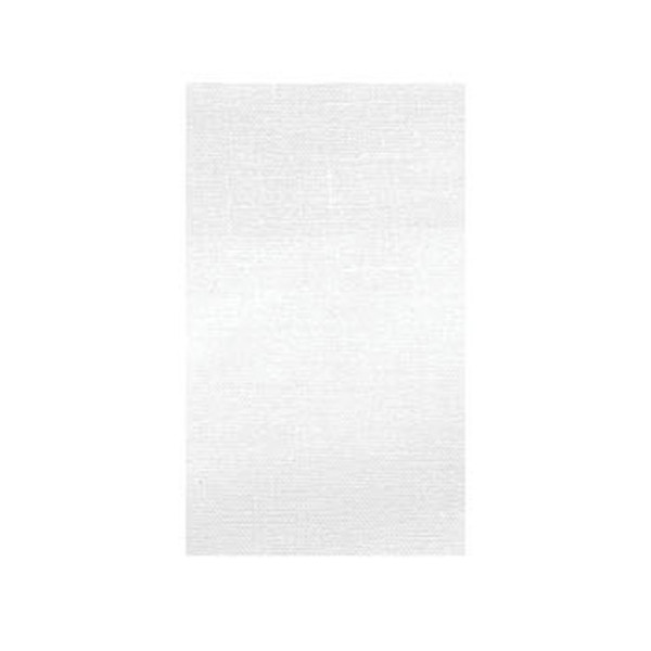 Toile thermocollante blanche 100% coton 12x21cm
