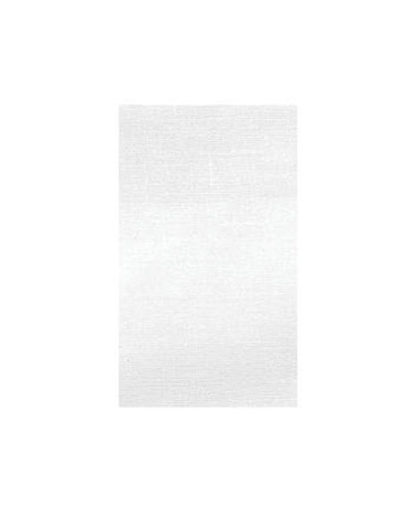 Weiße Leinwand zum Aufbügeln aus 100 % Baumwolle, 12 x 21 cm