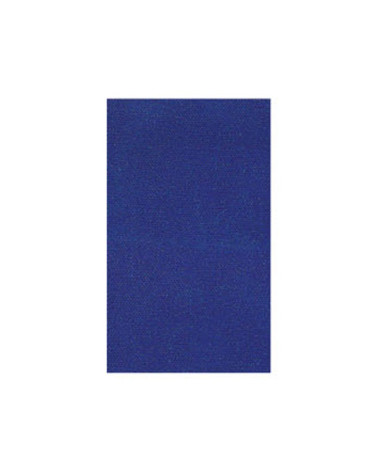 Royal blue iron-on canvas 100% cotton 12x21cm