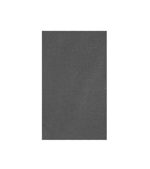 Gray iron-on canvas 100% cotton 12x21cm