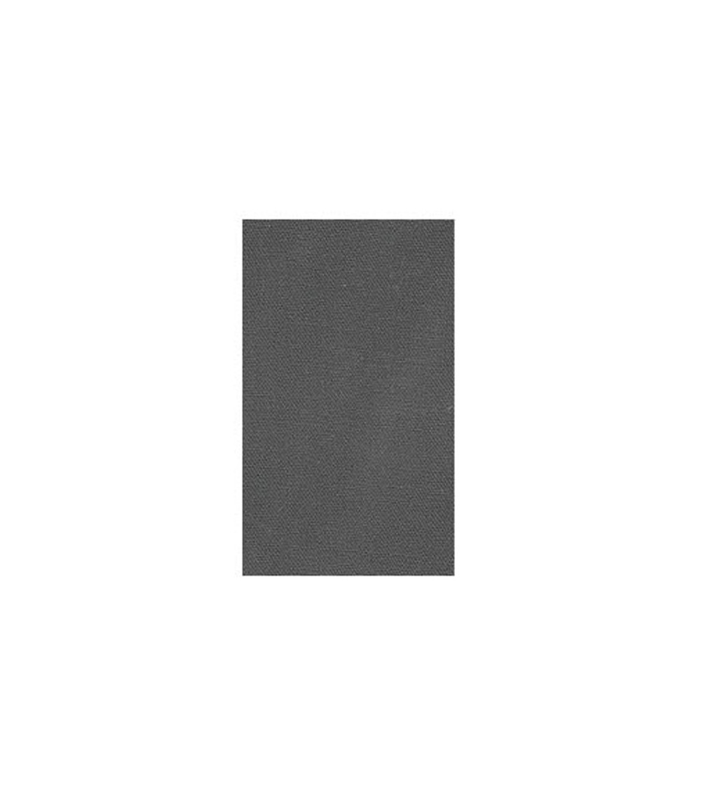 Graue Leinwand zum Aufbügeln aus 100 % Baumwolle, 12 x 21 cm
