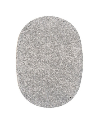 Gray imitation suede elbow or knee reinforcement to sew