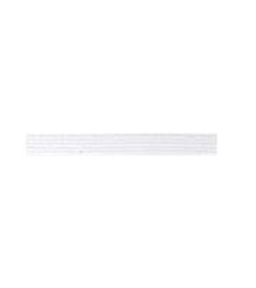 Tresse élastique plate 4mm 3m blanc