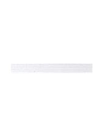 Tresse élastique plate 4mm blanc