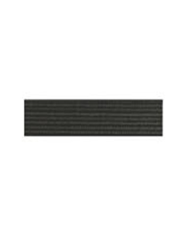 Tresse élastique plate 8mm noir