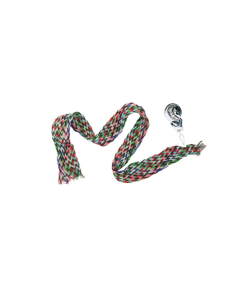 Polyester multi-strand braid and a needle threader