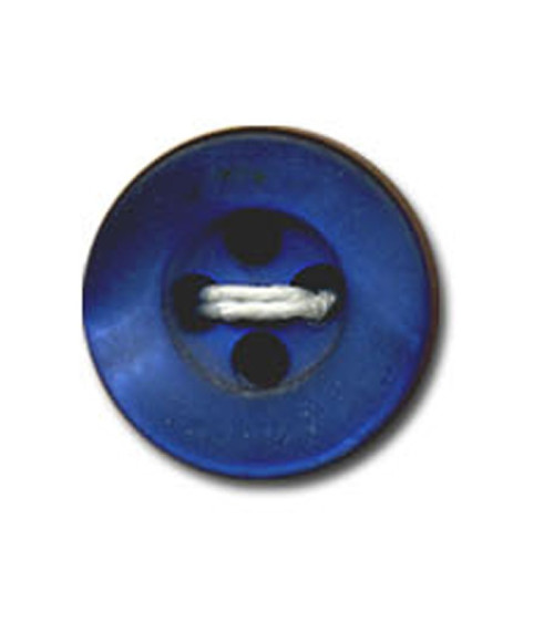 Bouton rond à 4 trous couleur Bleu nuit