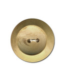 Bouton rond en Bois couleur Beige naturel