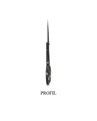 Forbici dritte forgiate in acciaio platino