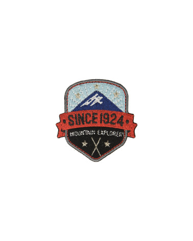SINCE 1924 mountain ski iron-on patch 4x5cm