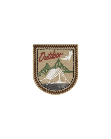 Aufbügelpflaster OUTDOOR Zeltleinen Hintergrund 5x5cm