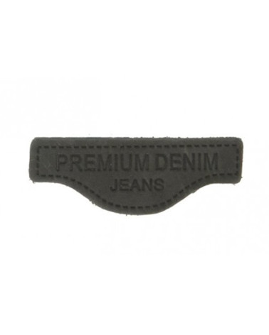 Toppa da cucire in vera pelle G107 5,7x2,1 cm