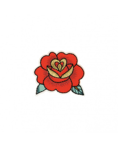 Toppa termoadesiva rosa 6x4cm