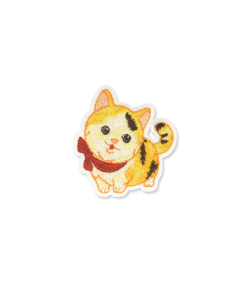 Kitten iron-on patch 5x6cm