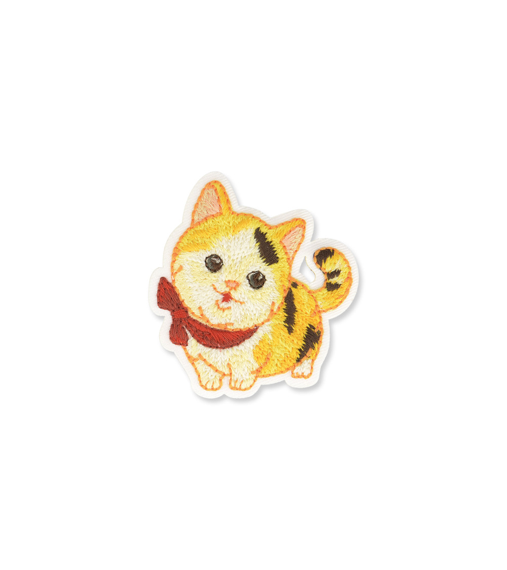 Ecusson thermocollant chaton 5x6cm