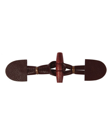 Brandebourg tannerie marron