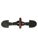Brandebourg Tannerie noir 17cm