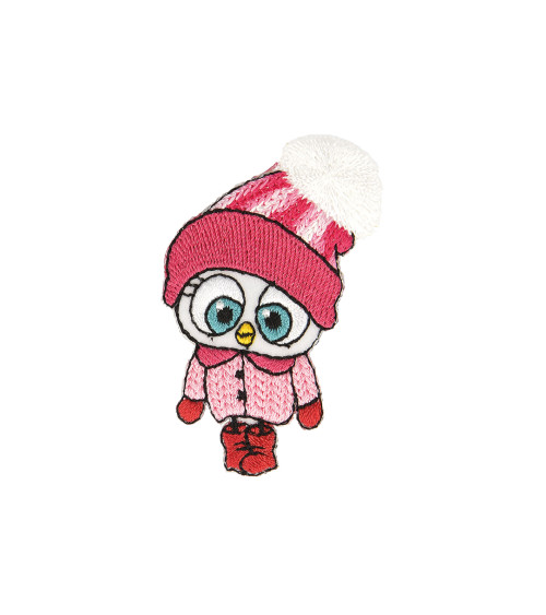 Ecusson thermocollant poussin 4x5cm