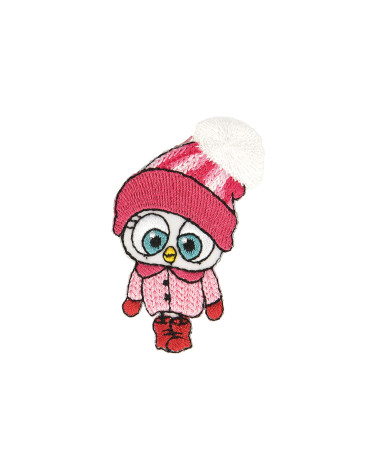 Chick iron-on badge 4x5cm
