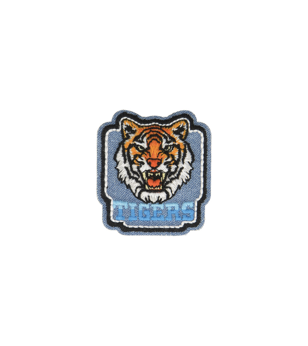 Tiger Jean iron-on patch 5cm