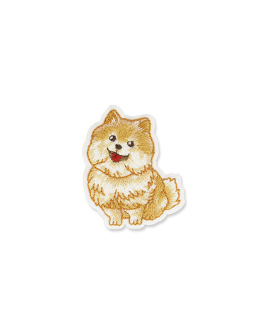 Dog iron-on badge 5x6cm