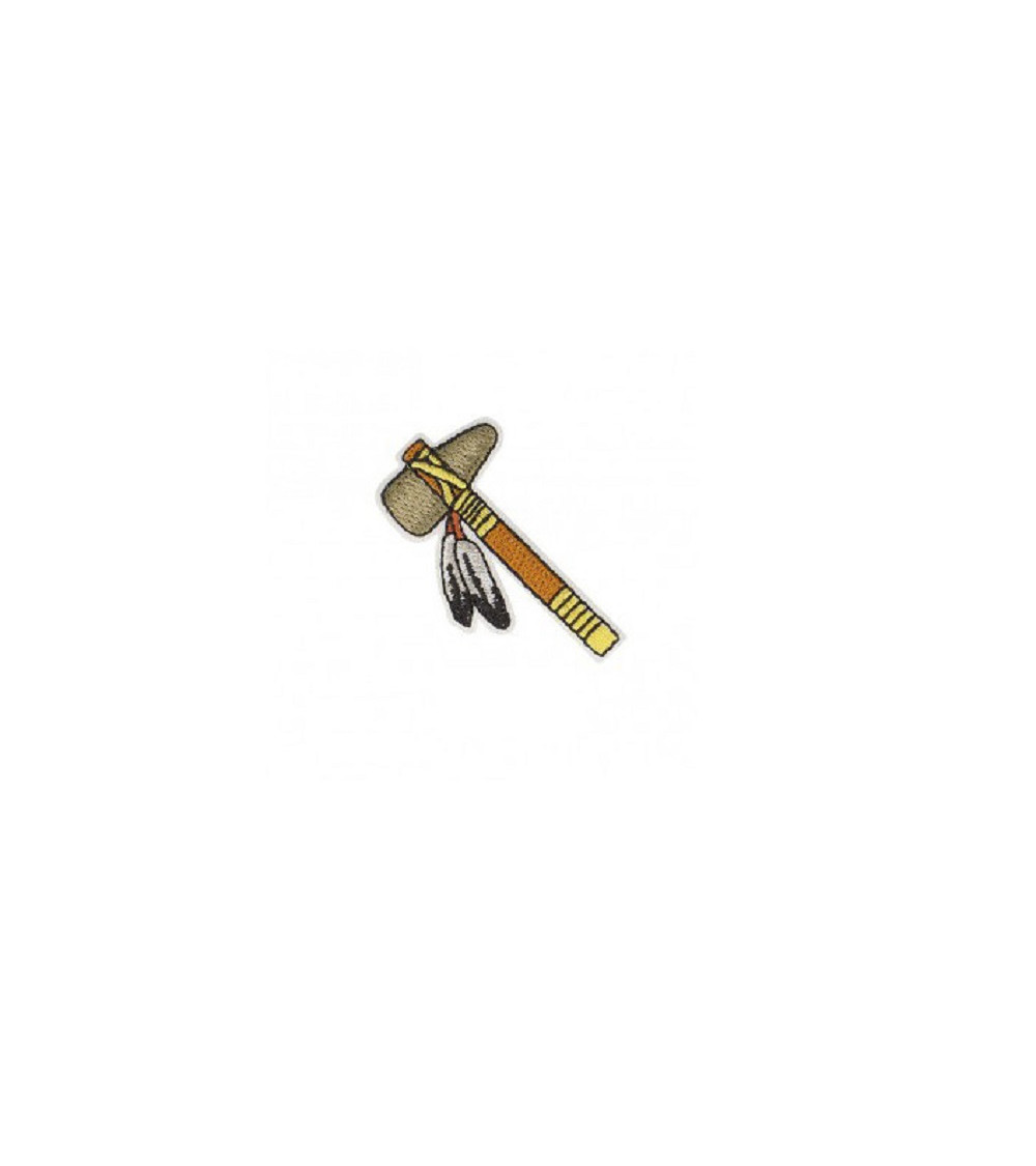 Parche termoadhesivo martillo indio 4x4cm