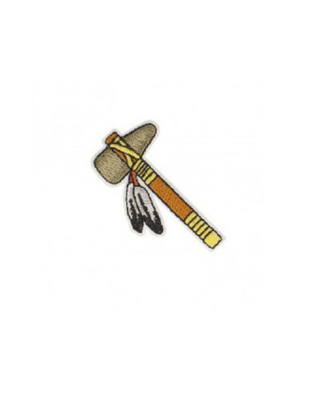 Parche termoadhesivo martillo indio 4x4cm