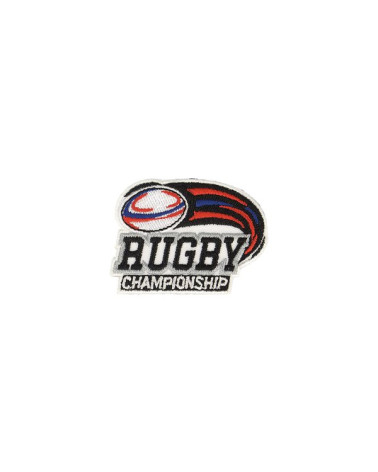 Patch rugby tricolore termoadesiva 5x5cm
