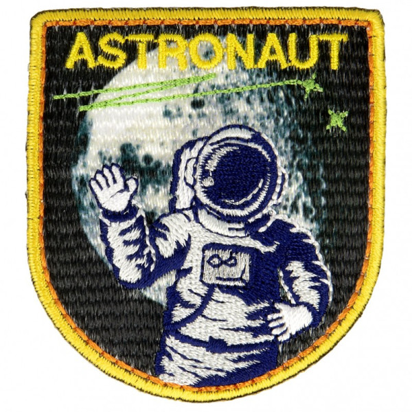 Lot de 3 écussons thermocollants astronaute 5 cm x 4,5 cm