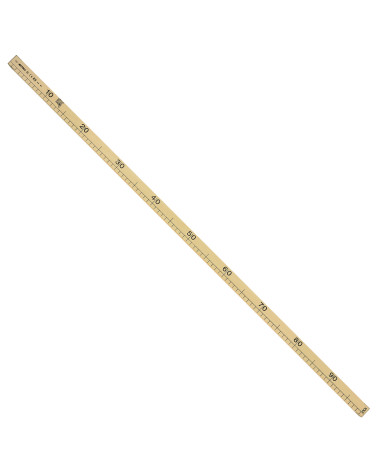 regla de madera 20*25mm*1mt madera clara