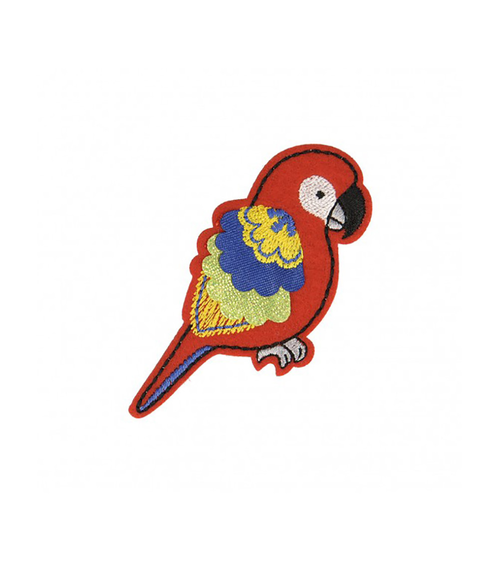Parche termoadhesivo de fieltro loro 5,5x6cm