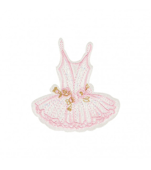 Ecusson thermocollant tutu 4x5cm