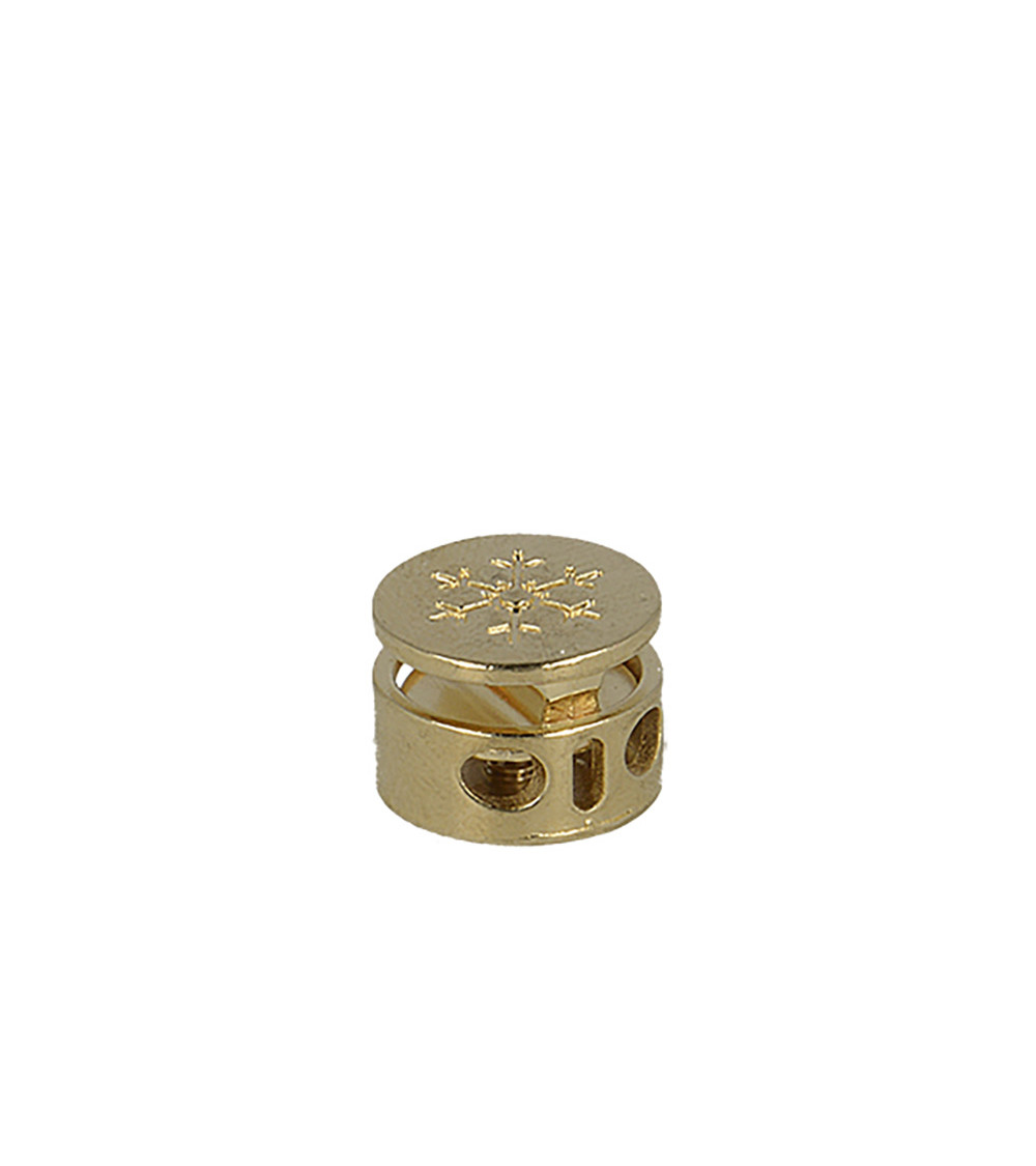 Abrazadera para cordón 15mm Oro