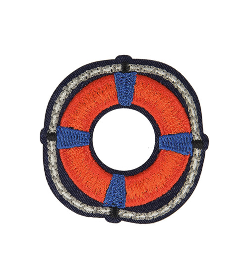 Ecusson thermocollant BOUEE navy/rouge 5cm