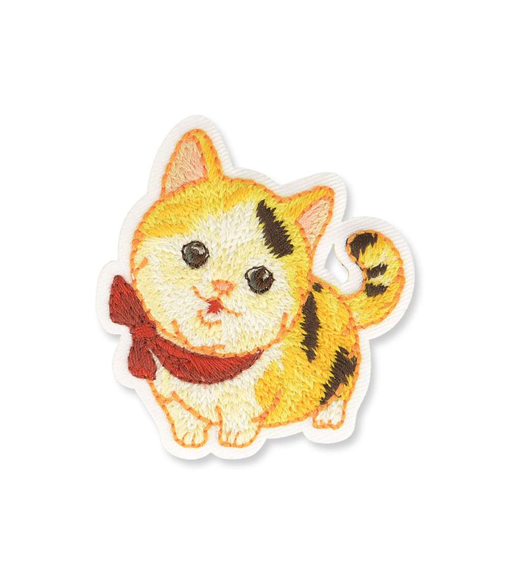 Kitten iron-on patch 5x6cm