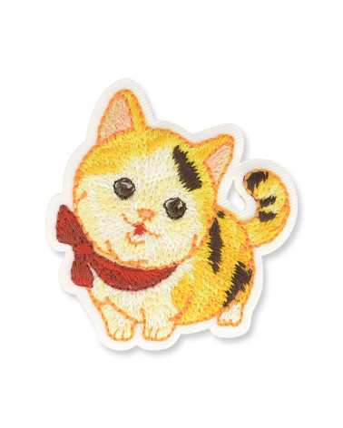 Kitten iron-on patch 5x6cm