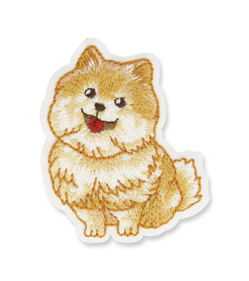 Dog iron-on patch 5x6cm