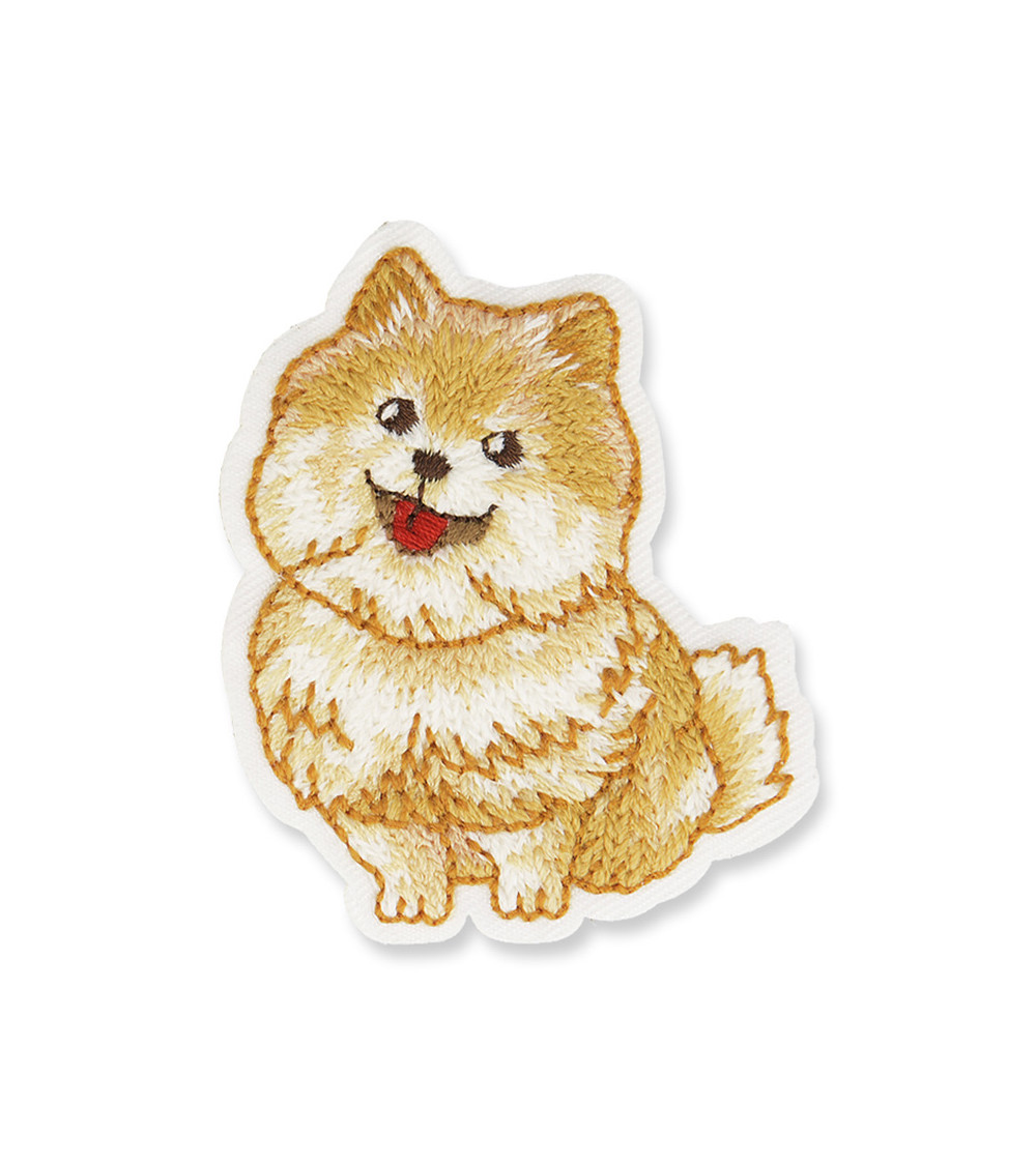 Dog iron-on badge 5x6cm