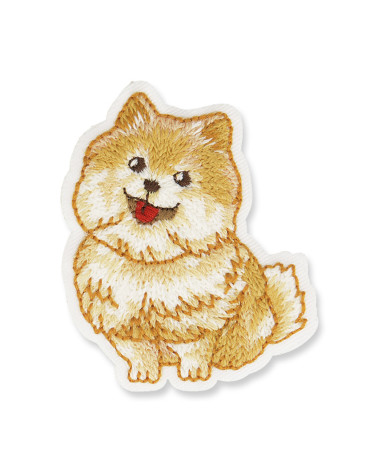 Dog iron-on patch 5x6cm