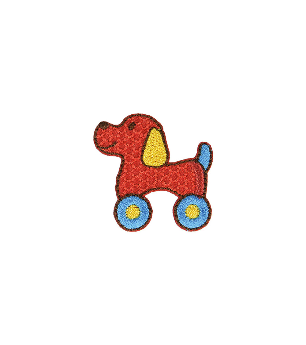Hundespielzeug-Aufnäher zum Aufbügeln, 3 x 3 cm