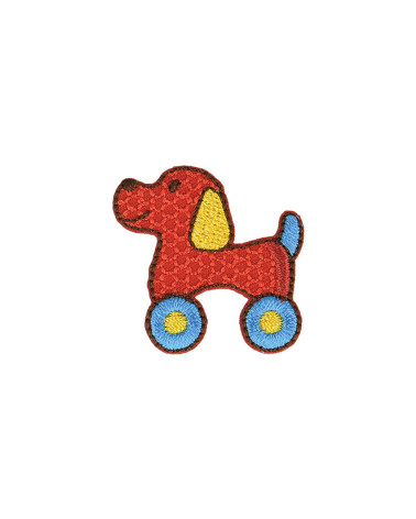 Hundespielzeug-Aufnäher zum Aufbügeln, 3 x 3 cm