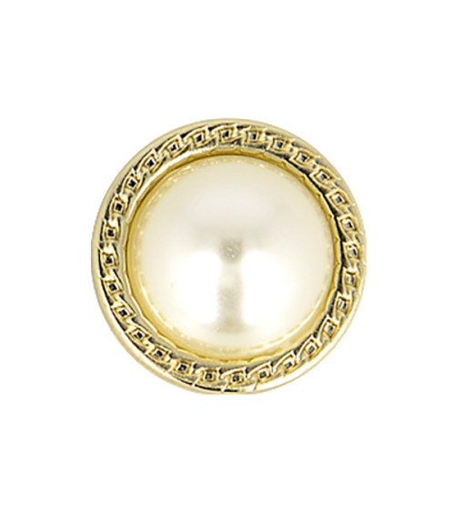 Pearl button 18mm ivory color