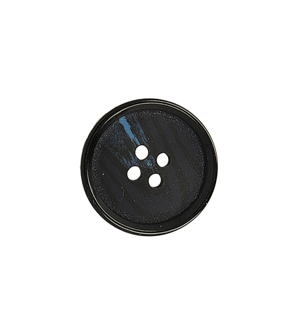 Reflective resin button