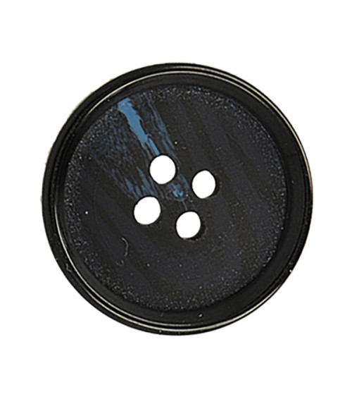 Reflective resin button