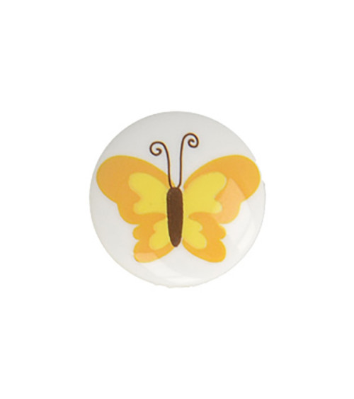 Set of 6 butterfly base buttons