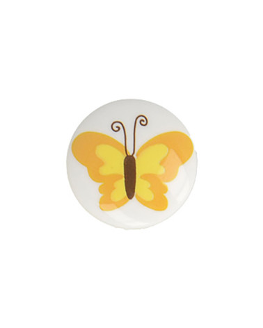 Lot de 6 boutons culot papillon