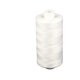 Bobine de fil polyester 1000m blanc