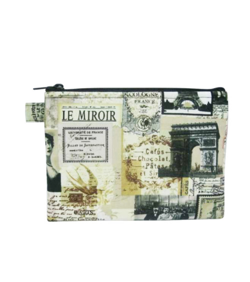 Pochette maquillage 16cmx21cm Paris